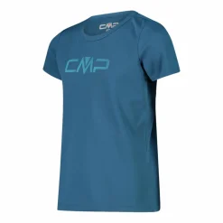 Mädchen Basic-T-Shirt mit Rundausschnitt