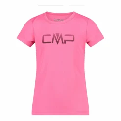 Mädchen Basic-T-Shirt mit Rundausschnitt