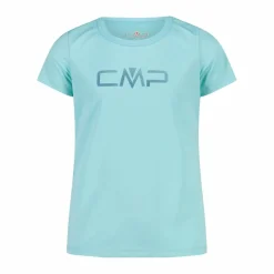 Mädchen Basic-T-Shirt mit Rundausschnitt