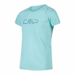 Mädchen Basic-T-Shirt mit Rundausschnitt