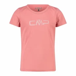 Mädchen Basic-T-Shirt mit Rundausschnitt