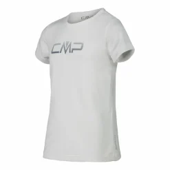 Mädchen Basic-T-Shirt mit Rundausschnitt