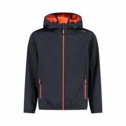 Mädchen Jacke aus leichtem Softshell, mit Fix Hood
