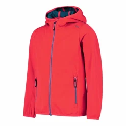 Mädchen Jacke aus leichtem Softshell, mit Fix Hood