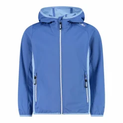 Mädchen Jacke aus leichtem Softshell, mit Fix Hood