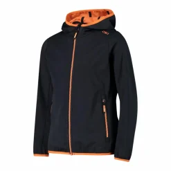 Mädchen Jacke aus leichtem Softshell, mit Fix Hood