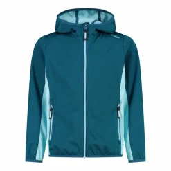 Mädchen Jacke aus leichtem Softshell, mit Fix Hood
