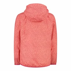 Mädchen Micro gemusterte packable Regenjacke