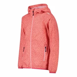 Mädchen Micro gemusterte packable Regenjacke