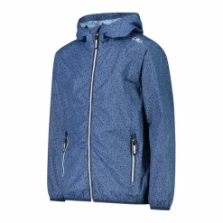 Mädchen Micro gemusterte packable Regenjacke