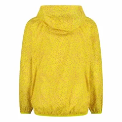 Mädchen Micro gemusterte packable Regenjacke