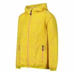 Mädchen Micro gemusterte packable Regenjacke