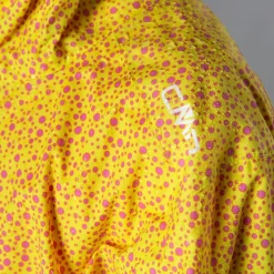 Mädchen Micro gemusterte packable Regenjacke