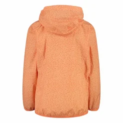 Mädchen Micro gemusterte packable Regenjacke
