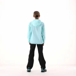 Mädchen packable wasserdichte Jacke