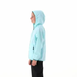 Mädchen packable wasserdichte Jacke