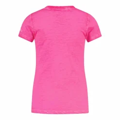 Mädchen T-Shirt aus Baumwoll Slub-Jersey