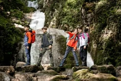 Mädchen-Hose aus Stretch-Polyester