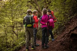 Mädchen-Hose aus Stretch-Polyester
