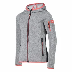 Mädchen-Sweatshirt mit Kapuze aus Knit Tech Fleece