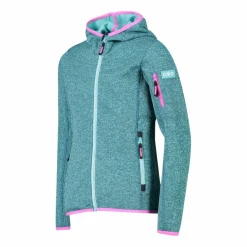 Mädchen-Sweatshirt mit Kapuze aus Knit Tech Fleece