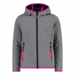 Mädchen-Sweatshirt mit Kapuze aus Knit Tech Fleece