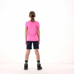 Mädchen-T-Shirt aus Funktionsgewebe mit Print vorne