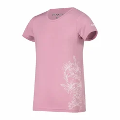 Mädchen-T-Shirt aus Funktionsgewebe mit Print vorne