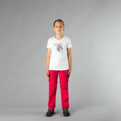 Mädchen-T-Shirt aus Funktionsgewebe mit Print vorne