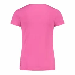 Mädchen-T-Shirt aus Funktionsgewebe mit Print vorne