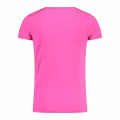 Mädchen-T-Shirt aus Funktionsgewebe mit Print vorne