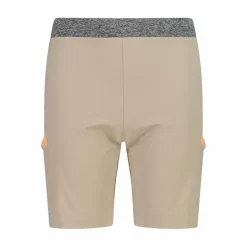 Mädchen-Wanderbermuda aus leichtem Stretch-Polyester