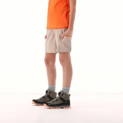 Mädchen-Wanderbermuda aus leichtem Stretch-Polyester