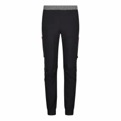 Mädchen-Wanderhose aus leichtem Stretch-Polyester