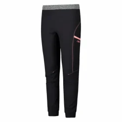 Mädchen-Wanderhose aus leichtem Stretch-Polyester