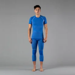 Men's seamless thermal base layer t-shirt