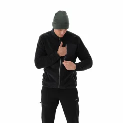 Mélange-HighLoft-Fleece für Herren mit hitzeversiegelter Tasche