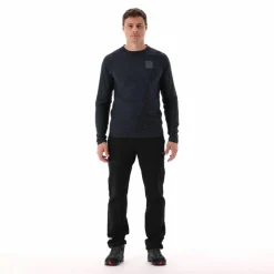 Mélange-HighLoft-Fleece für Herren mit hitzeversiegelter Tasche