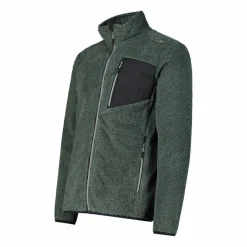 Mélange-HighLoft-Fleece für Herren mit hitzeversiegelter Tasche