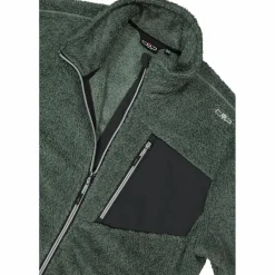 Mélange-HighLoft-Fleece für Herren mit hitzeversiegelter Tasche