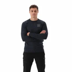 Mélange-HighLoft-Fleece für Herren mit hitzeversiegelter Tasche