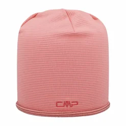 Mütze aus elastischem Fleece mit offenen Kanten