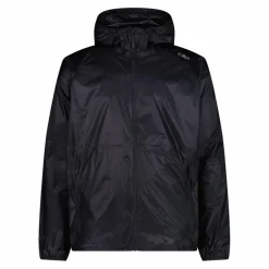 Regenjacke mit fest angebrachter Kapuze für Herren