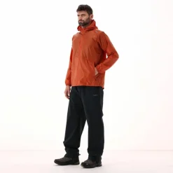 Regenjacke mit fest angebrachter Kapuze für Herren