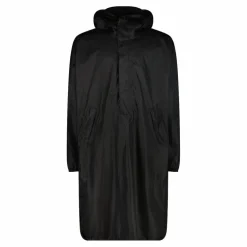 Regenponcho mit fest angebrachter Kapuze Unisex