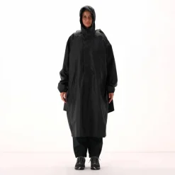 Regenponcho mit fest angebrachter Kapuze Unisex