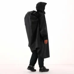 Regenponcho mit fest angebrachter Kapuze Unisex