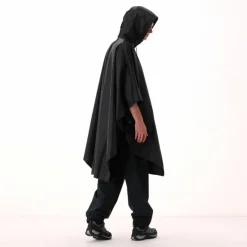 Regenponcho mit fest angebrachter Kapuze Unisex