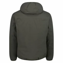 Reversible Herrenjacke mit feststehender Kapuze