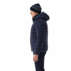 Reversible Herrenjacke mit feststehender Kapuze